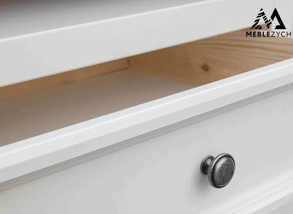 Obniżka ceny Komoda sosnowa 4.3 Belluno Elegante biała