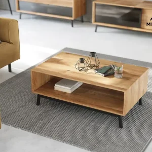 Bezpieczne zakupy Ława dębowa Modern Loft