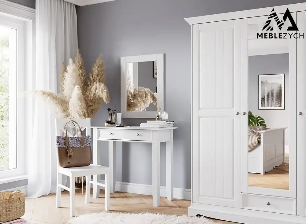 Nowy Toaletka Belluno Elegante Biała