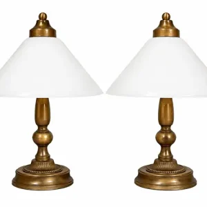 Tylko do końca tygodnia Para lamp nocnych z lat 70.