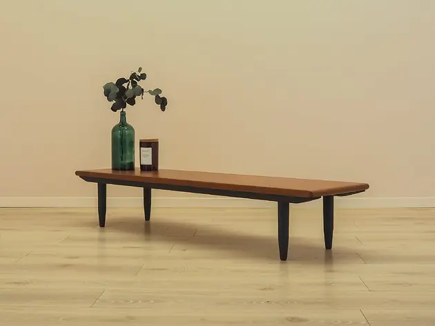 Sideboard tekowy, niski stolik duński, lata 70. Super okazja