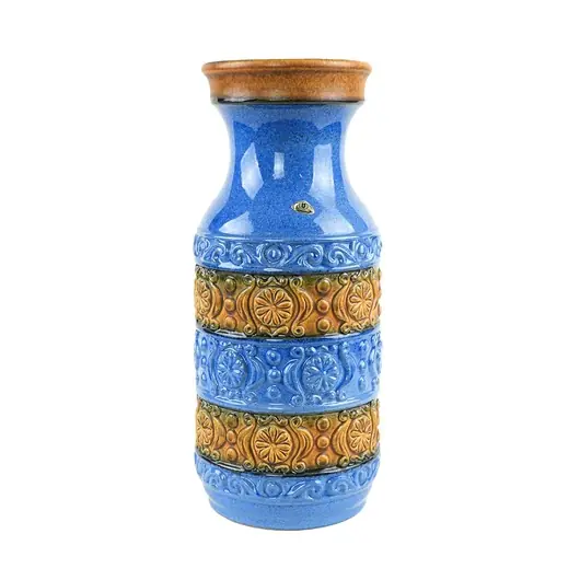 Wazon ceramiczny, niemiecki design, lata 60, produkcja Hit sprzedaży
