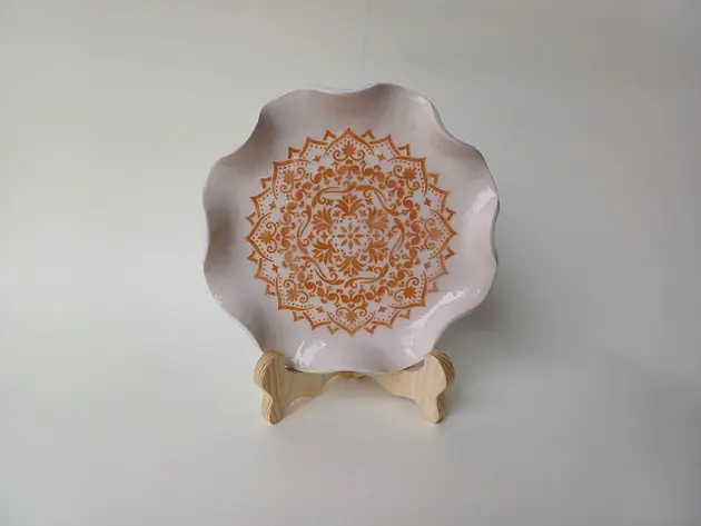 Talerz Ceramiczny Mandala 2 Ograniczona ilość
