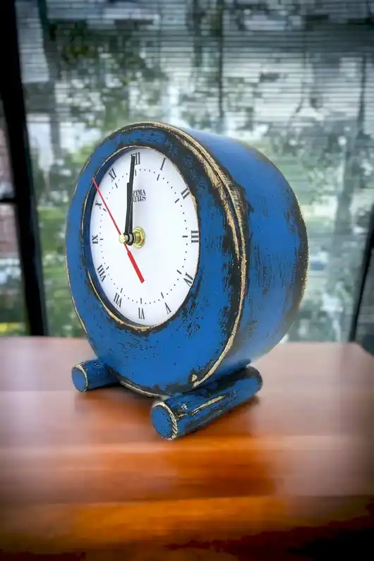 Wybór klientów Zegar biurkowy drewniany - Cichy mechanizm