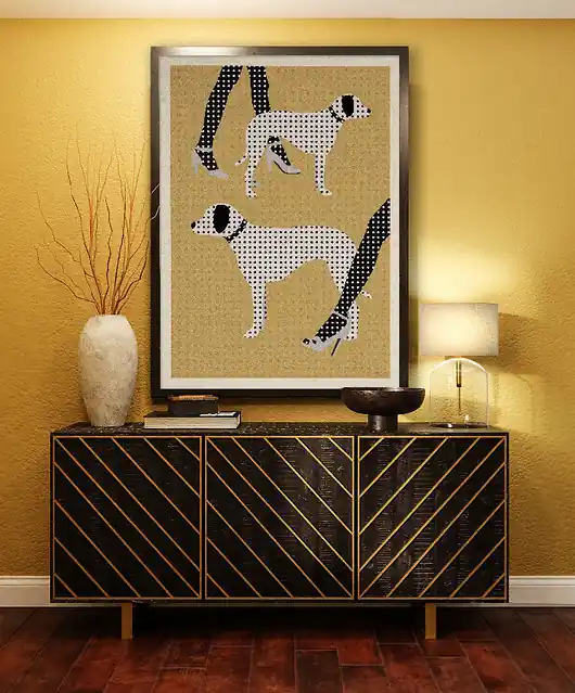 Dalmatyńczki - plakat 50x70 cm fine art Oferta