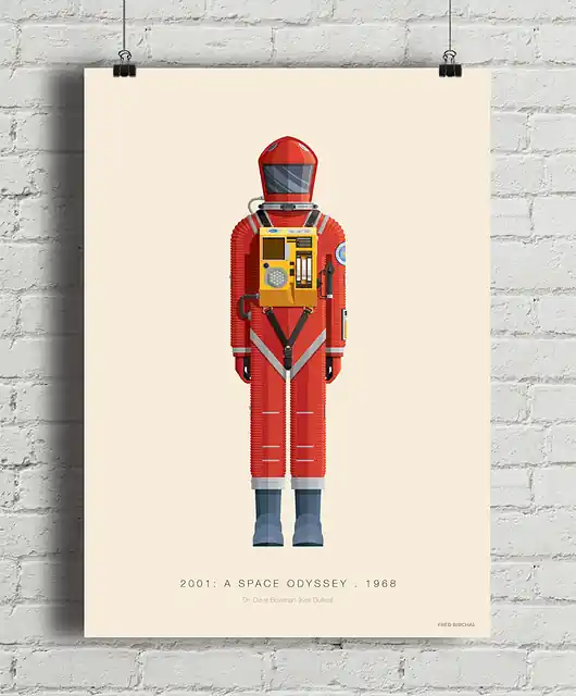 2001 Odeyseja Kosmiczna - plakat fine art Nie przegap
