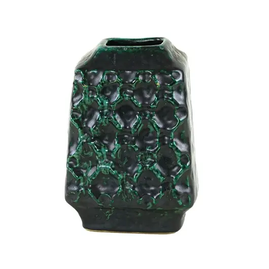 Wazon ceramiczny, niemiecki design, lata 70, produkcja West Germany Promocja