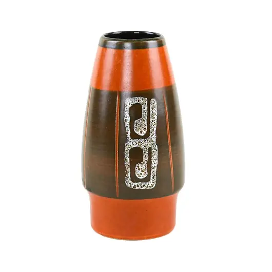 Wazon ceramiczny, niemiecki design, lata 70, produkcja West Germany Nowy