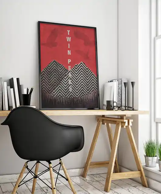 Twin Peaks - plakat fine art Okazja