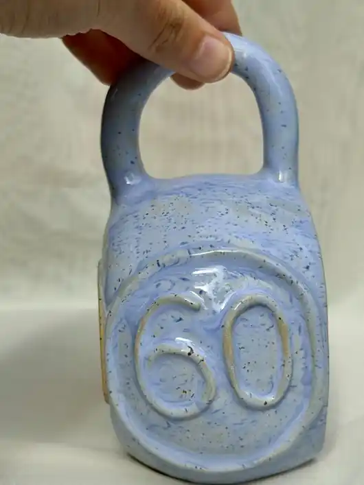 Oferta czasowa Kubek kettlebell niebieski - 60 kg