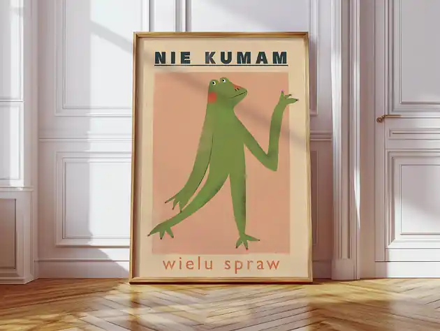 Plakat Nie kumam wielu spraw Obniżka ceny