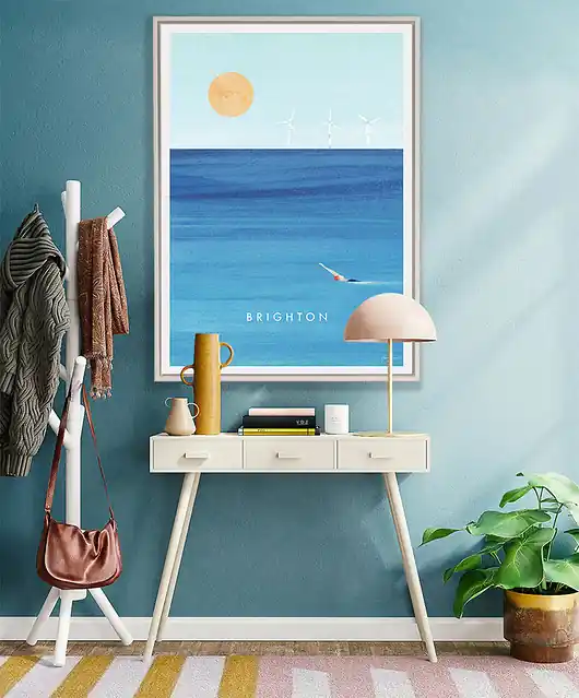 Kup teraz Plakat Brighton Anglia - plaża