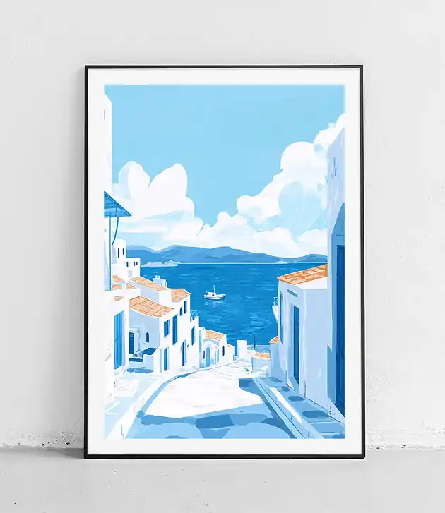 Plakat - Spokój Błękitnych Wysp Oferta limitowana