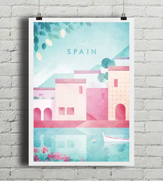 Hiszpania - vintage plakat Ostatnia szansa