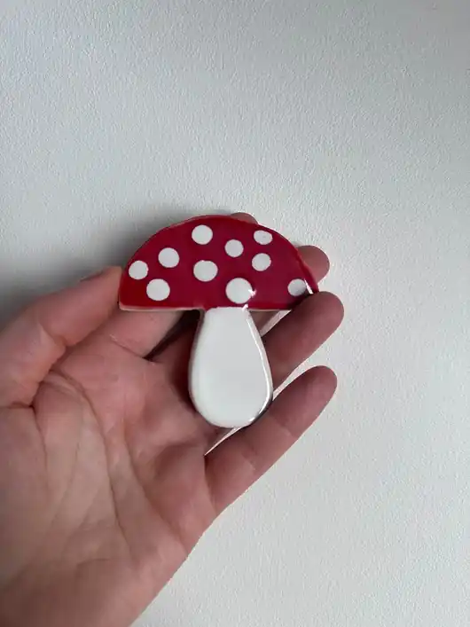 Zamów dziś Ceramiczny magnes muchomor
