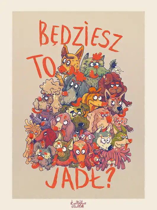 Ilustracja Będziesz to jadł? Tani