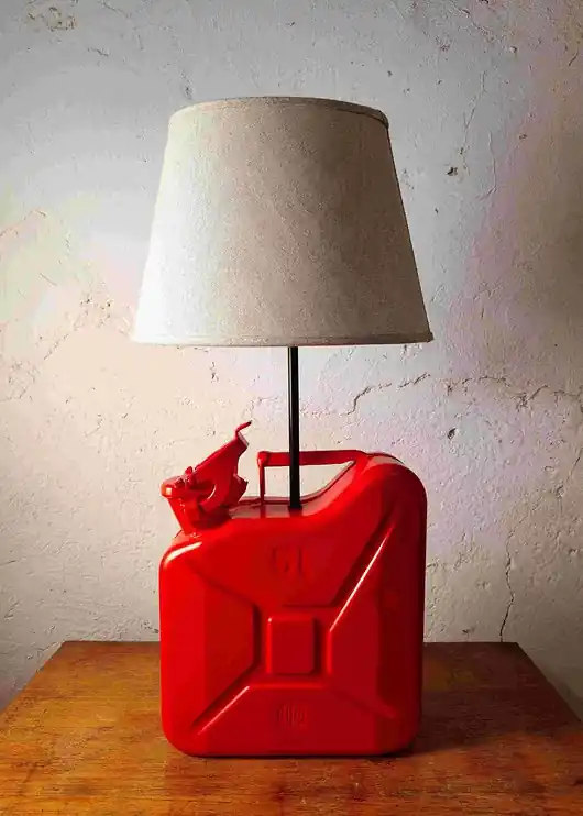 Premium Designerska lampa loftowa z metalowego kanistra