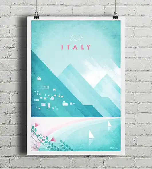 Włochy - Italia - vintage plakat Ostatnia szansa