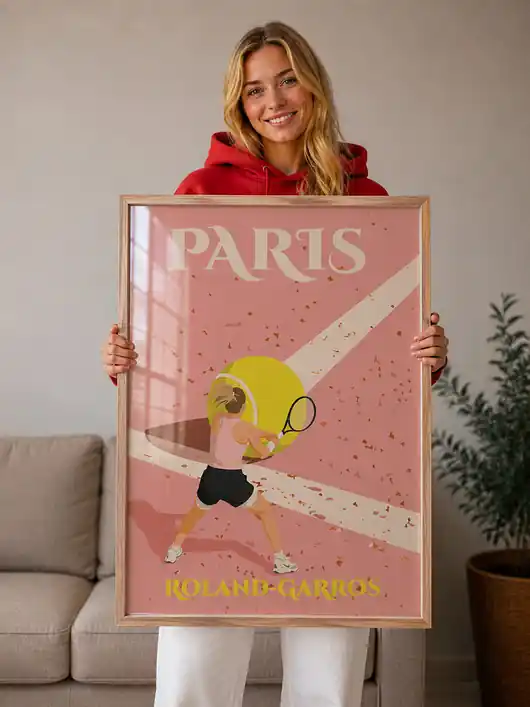 Plakat Roland-Garros wariant 3 Wyjątkowa oferta