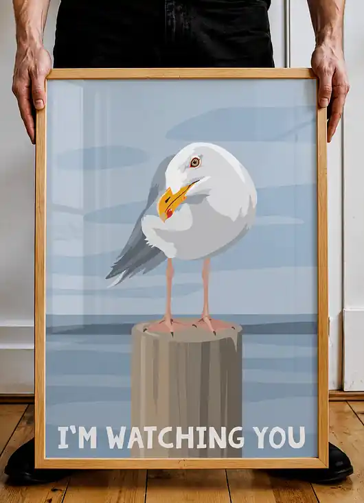 Szybka dostawa Plakat I‘m watching you