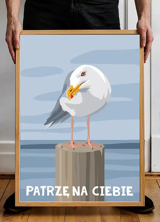 Zniżka Plakat Patrzę na Ciebie