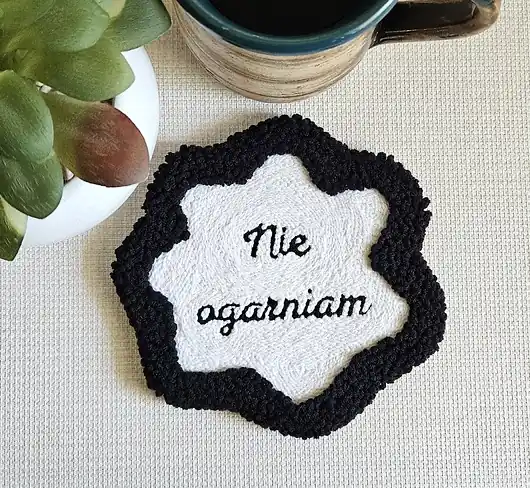 Podkładka/podstawka pod kubek "Nie ogarniam" Promocja