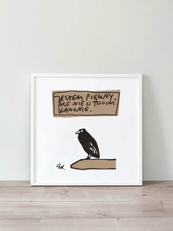 Plakat Jestem piękny, ale nie w twoim kanonie Ograniczona ilość