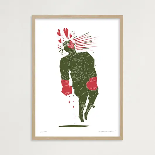 Plakat Sitodruk Tenderness Oferta