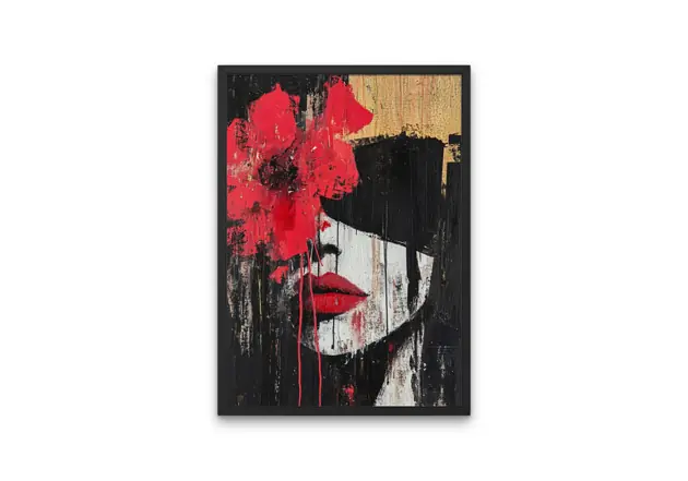 Zniżka Plakat - Bloody flower