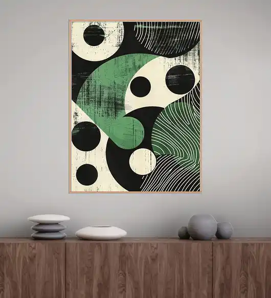 Oferta limitowana Geometria natury - Plakat, druk - Minimalizm, Boho, Loft GN81