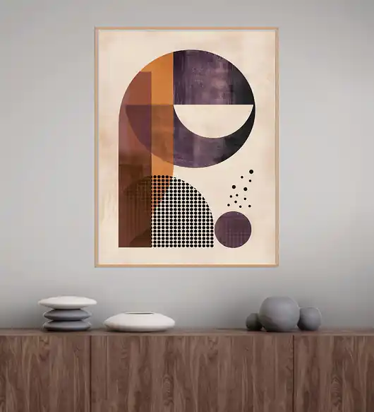 Oferta Geometria natury - Plakat, druk - Minimalizm, Boho, Loft GN71