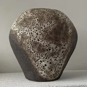Ceramiczny Wazon z Teksturą Inspirowaną Naturą Super okazja