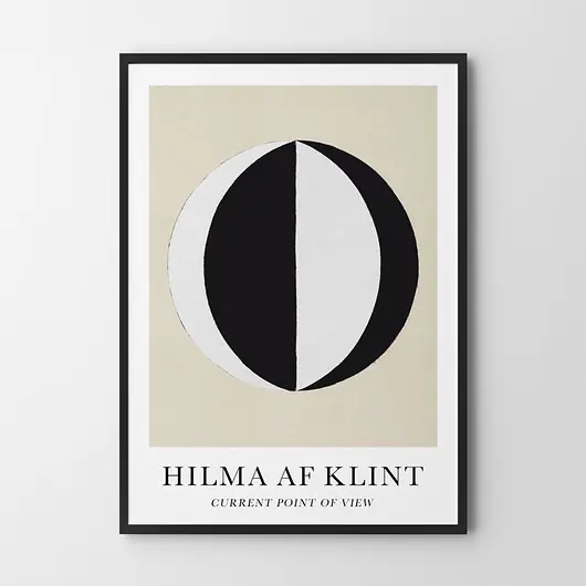 Wyprzedaż Plakat Hilma af Klint - Current point of view