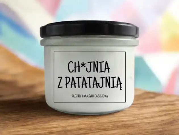 Świeca sojowa CHU*NIA Z PATATAJNIĄ 235 ml Mikuno Najlepsza cena