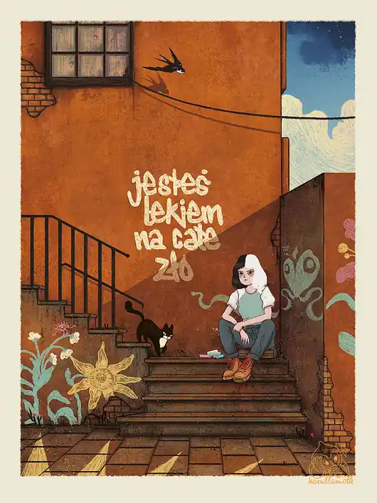 Rabat Plakat Jesteś lekiem na całe zło