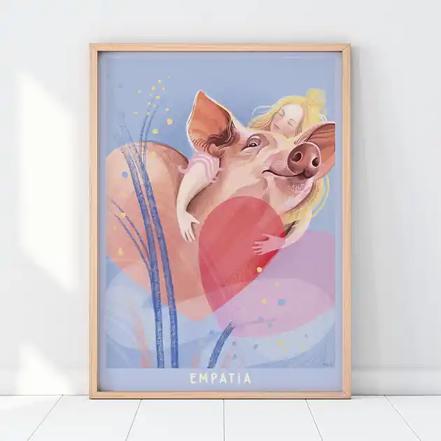 Łatwy zwrot Plakat Empatia