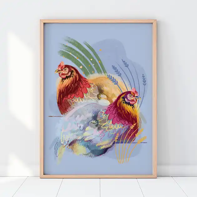 Plakat Kurki Darmowy zwrot
