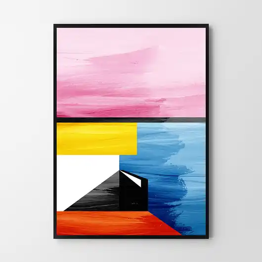 Plakat szalona abstrakcja - różne formaty Ograniczona ilość