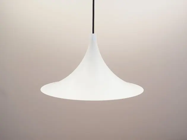 Bezpieczne zakupy Lampa wisząca, duński design, lata 70, produkcja Dania