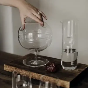 SENSU / set z bombonierą, karafką i 2 szklankami Premium