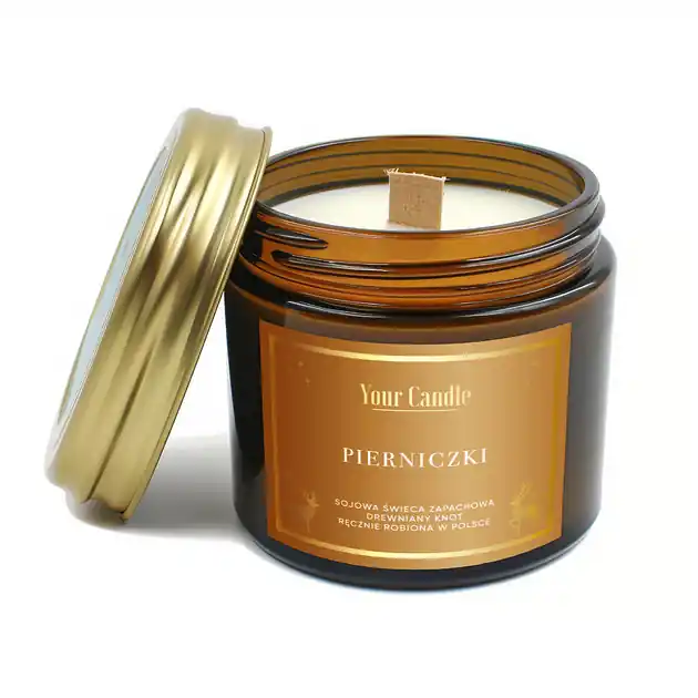 Świeca zapachowa sojowa Pierniczki 120ml- Your Candle Ograniczona ilość
