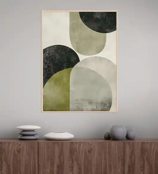 Nie przegap Geometria natury - Plakat, druk - Minimalizm, Boho, Loft GN1