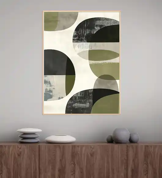 Geometria natury - Plakat, druk - Minimalizm, Boho, Loft GN3 Do wyczerpania zapasów