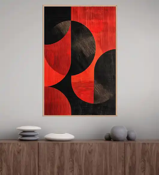 Hit cenowy Geometria natury - Plakat, druk - Minimalizm, Boho, Loft GN19