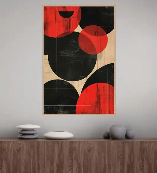 Geometria natury - Plakat, druk - Minimalizm, Boho, Loft GN24 Cena promocyjna