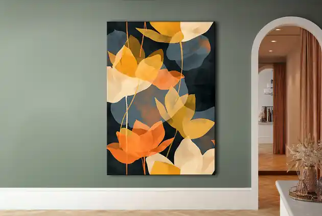 Oferta czasowa Liście magnolii - Obraz na płótnie - Druk Blejtrama, Wabi Sabi, Orient AL88