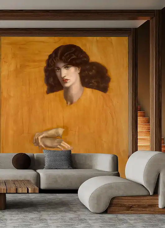 Nie przegap La Donna Della Finestra - D.G.Rossetti - Tapeta
