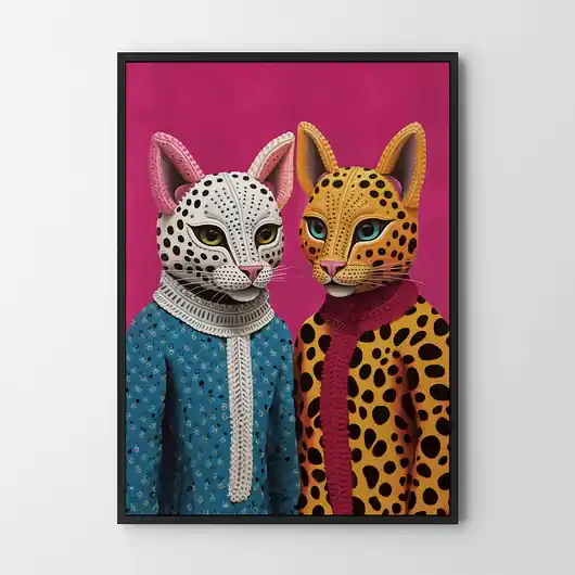 Koty - plakat/ilustracja Kup teraz