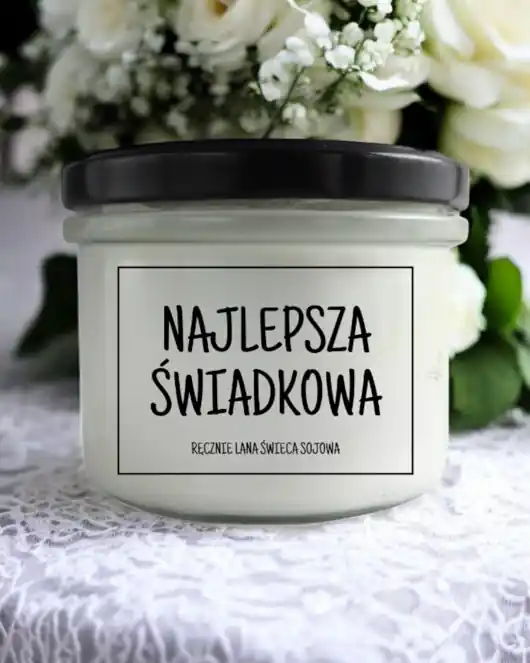 NAJLEPSZA ŚWIADKOWA Świeca sojowa 235 ml Mikuno Ekspresowa dostawa