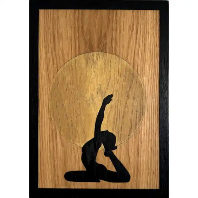 Drewniany obraz Spokój natury Premium